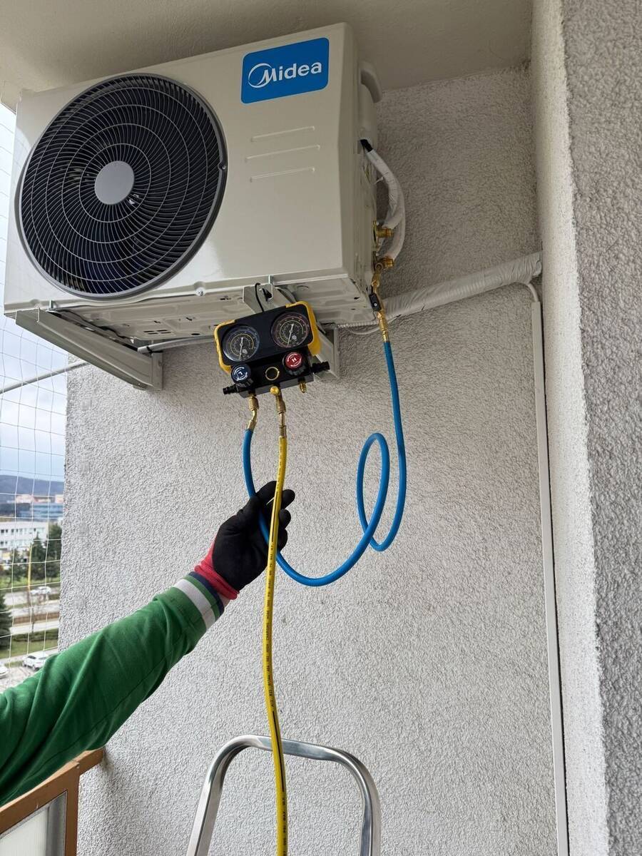 Vakuovanie klimatizácie pred spustením — Košice